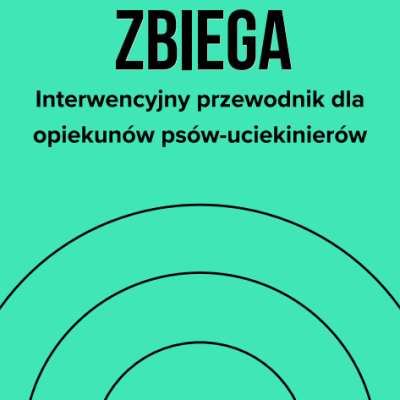 Darmowy ebook o psach "Zatrzymać zbiega" autorstwa psiej behawiorystki z Jeleniej Góry